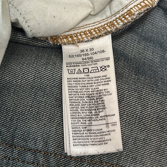👖Gap Distressed Slim fit 36x30 - Picture 9 of 9